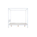 Mercia Four Poster Bed (White)