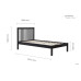 Nova Bed (Black)
