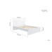 Oslo Bed (White)