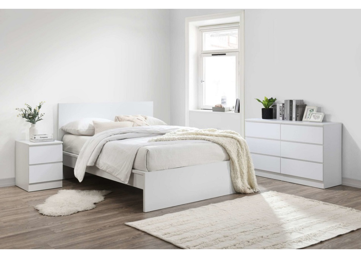 Oslo Bed (White)