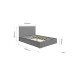 Oslo Ottoman Bed (Grey)