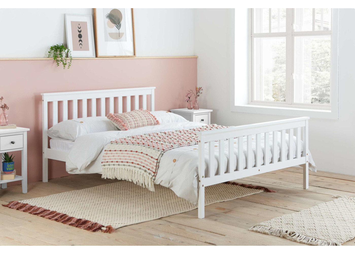 Oxford Bed (White)