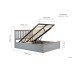 Phoenix Ottoman Bed (Stone Grey)