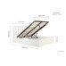Phoenix Ottoman Bed (White)