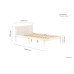 Rio Bed (Whitewash)