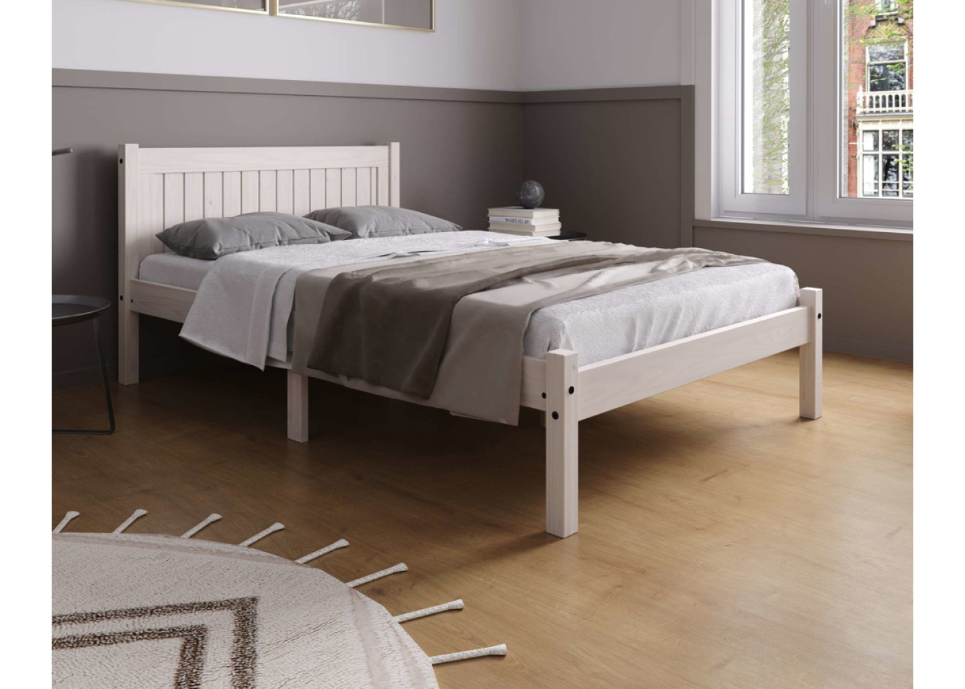 Rio Bed (Whitewash)