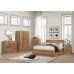 Stockwell Bed (Oak Effect)