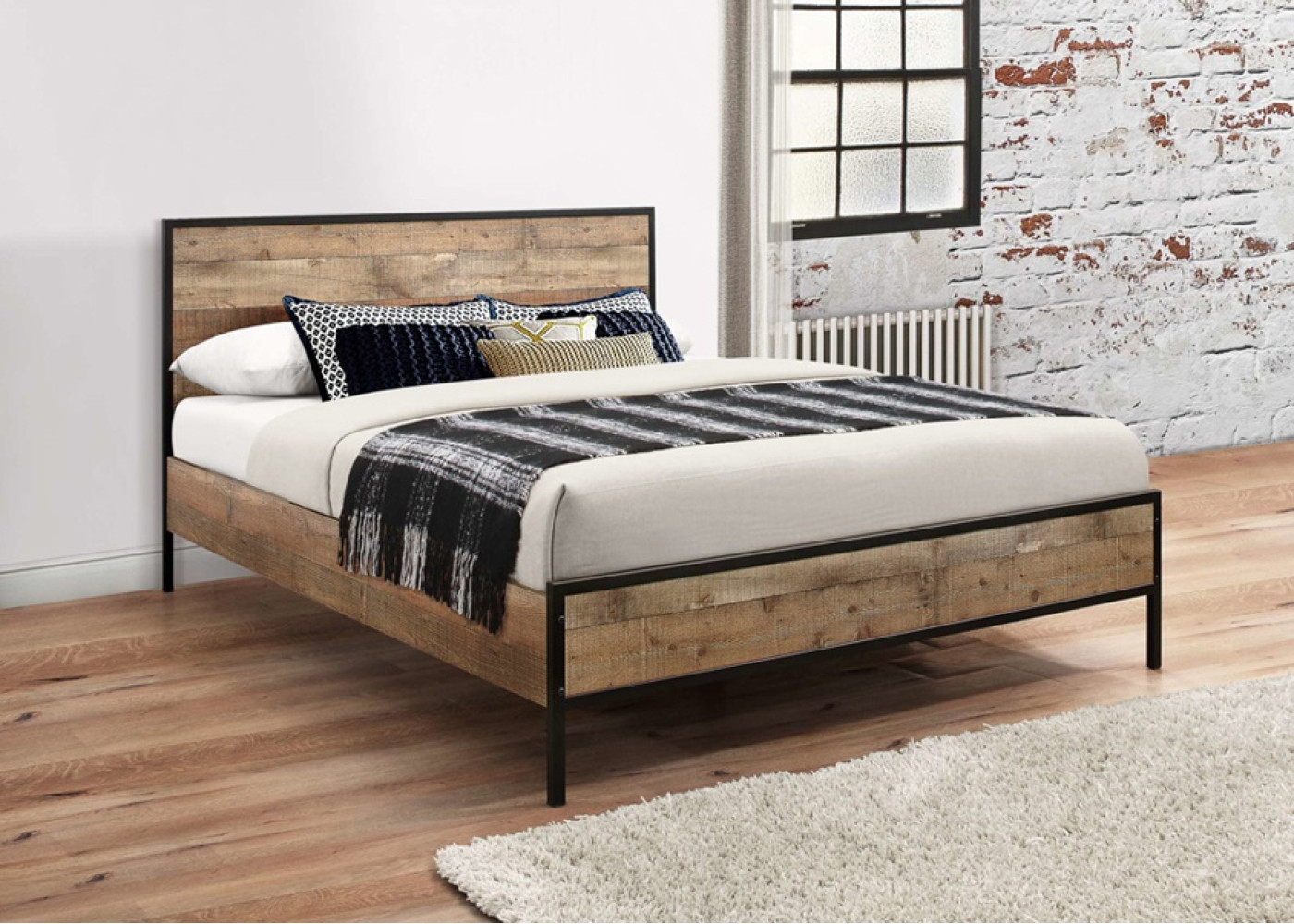Urban Bed (Wood Effect)