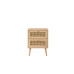 Croxley 2 Drawer Bedside (Oak)
