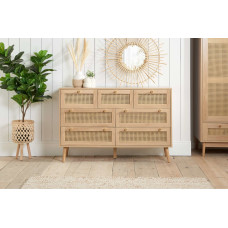 Croxley 7 Drawer Chest (Oak)