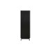Croxley 2 Door + 1 Drawer Wardrobe (Black)