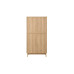 Croxley 2 Door + 1 Drawer Wardrobe (Oak)