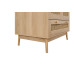 Croxley 2 Door + 1 Drawer Wardrobe (Oak)