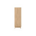 Croxley 2 Door + 1 Drawer Wardrobe (Oak)