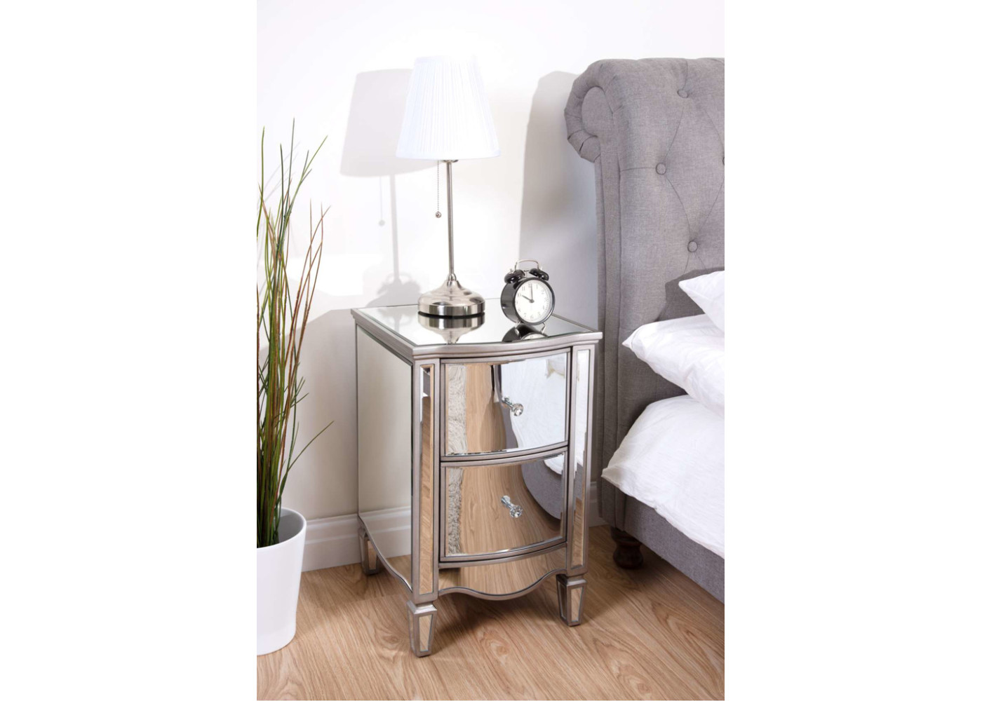 Elysee Bedside (Assembled)