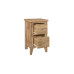 Hampstead 2 Drawer Bedside (Oak) 