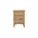 Hampstead 3 Drawer Bedside (Oak)