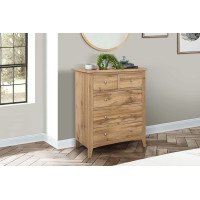 Hampstead 3+2 Drawer Chest (Oak)