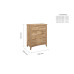 Hampstead 3+2 Drawer Chest (Oak)