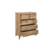 Hampstead 3+2 Drawer Chest (Oak)