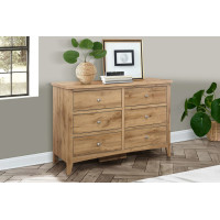 Hampstead 6 Drawer Chest (Oak)