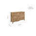 Hampstead 6 Drawer Chest (Oak)