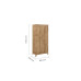 Hampstead 2 Door Wardrobe (Oak)