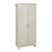 Highgate 2 Door Wardrobe (Cream & Oak)