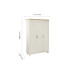 Highgate 3 Door Wardrobe (Cream & Oak)