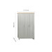 Highgate 3 Door Wardrobe (Grey & Oak)