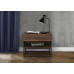 Houston 1 Drawer Bedside (Walnut) 