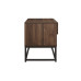 Houston 1 Drawer Bedside (Walnut) 