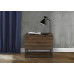 Houston 2 Drawer Bedside (Walnut)