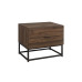 Houston 2 Drawer Bedside (Walnut)