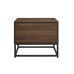 Houston 2 Drawer Bedside (Walnut)