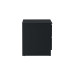Oslo 2 Drawer Bedside (Black) 