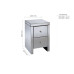 Seville 2 Drawer Bedside (Assembled)