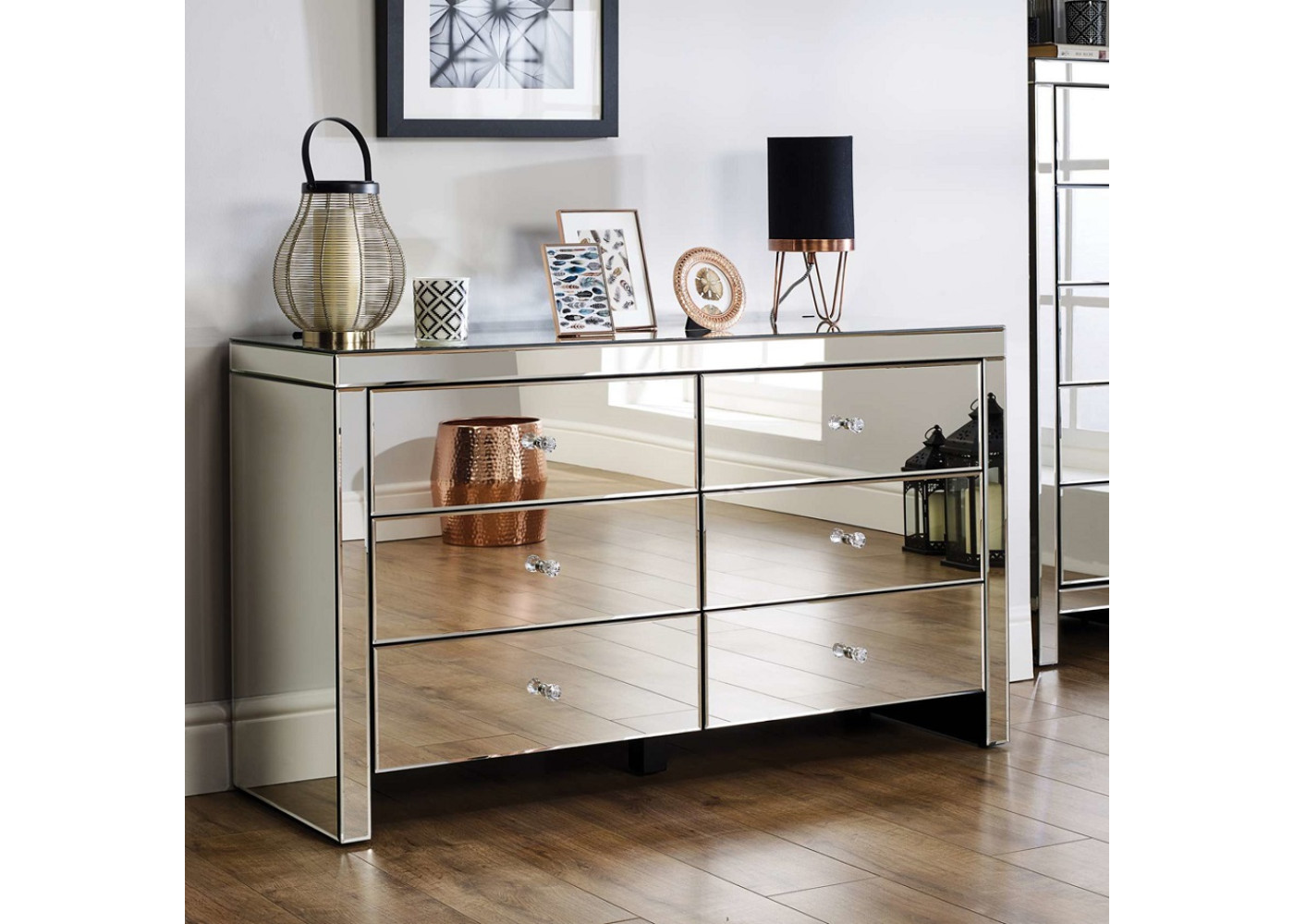 Seville 6 Drawer Chest (Assembled)