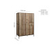 Urban 4 Door Wardrobe 