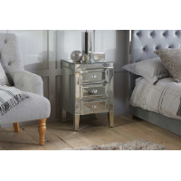 Valencia 3 Drawer Bedside (Assembled)