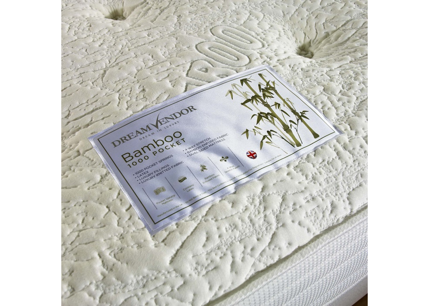 Bamboo Latex 1000 Mattress
