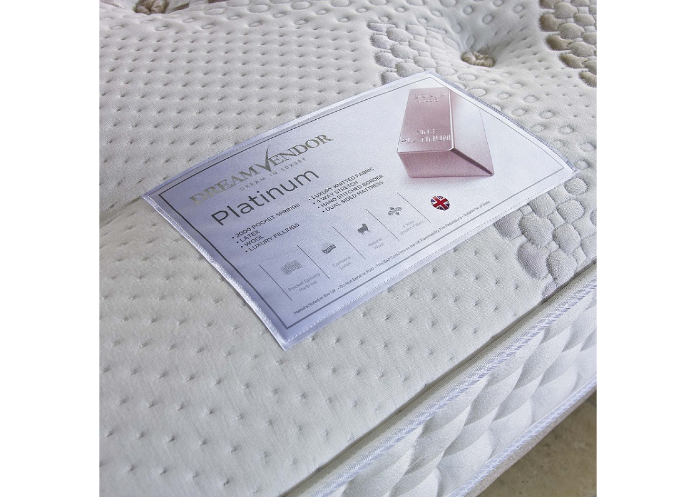 Platinum Latex 2000 Mattress