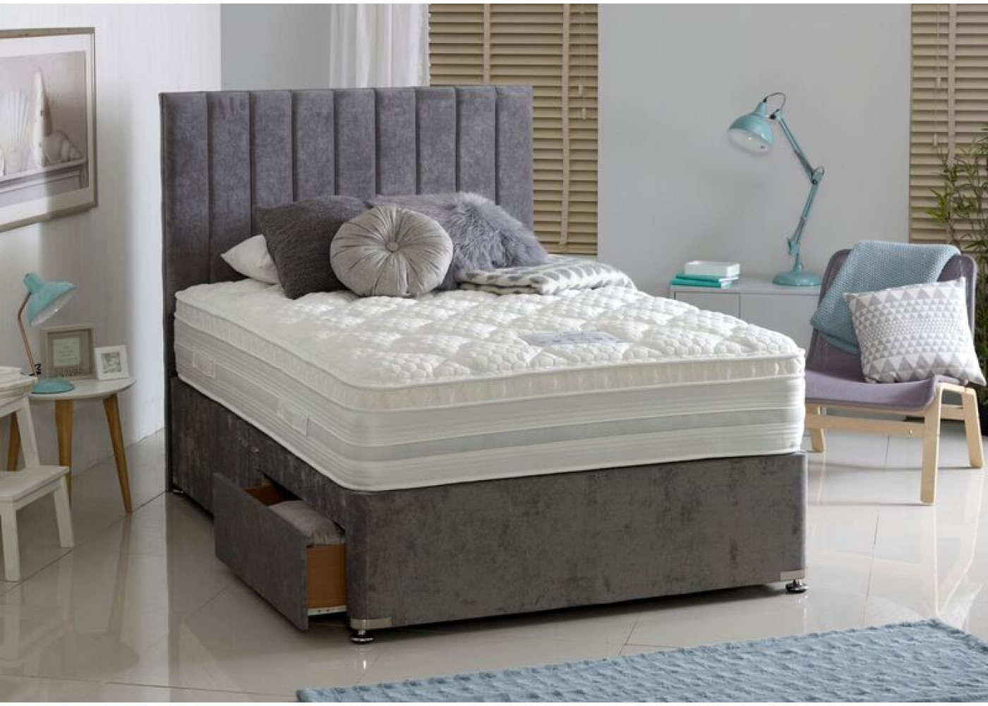 Oxford Memory 1000 Divan Bed